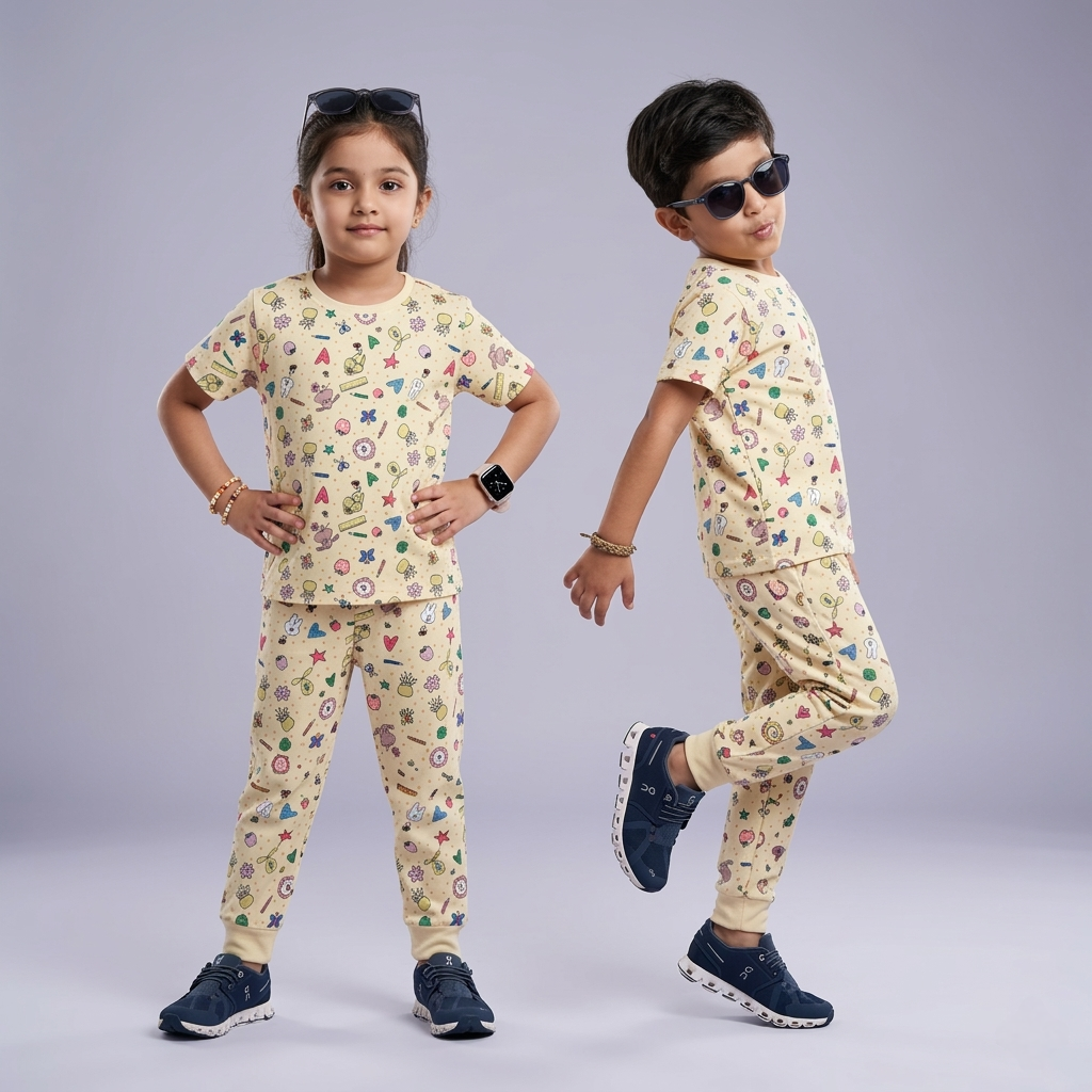 Doodle School Co-ord Set