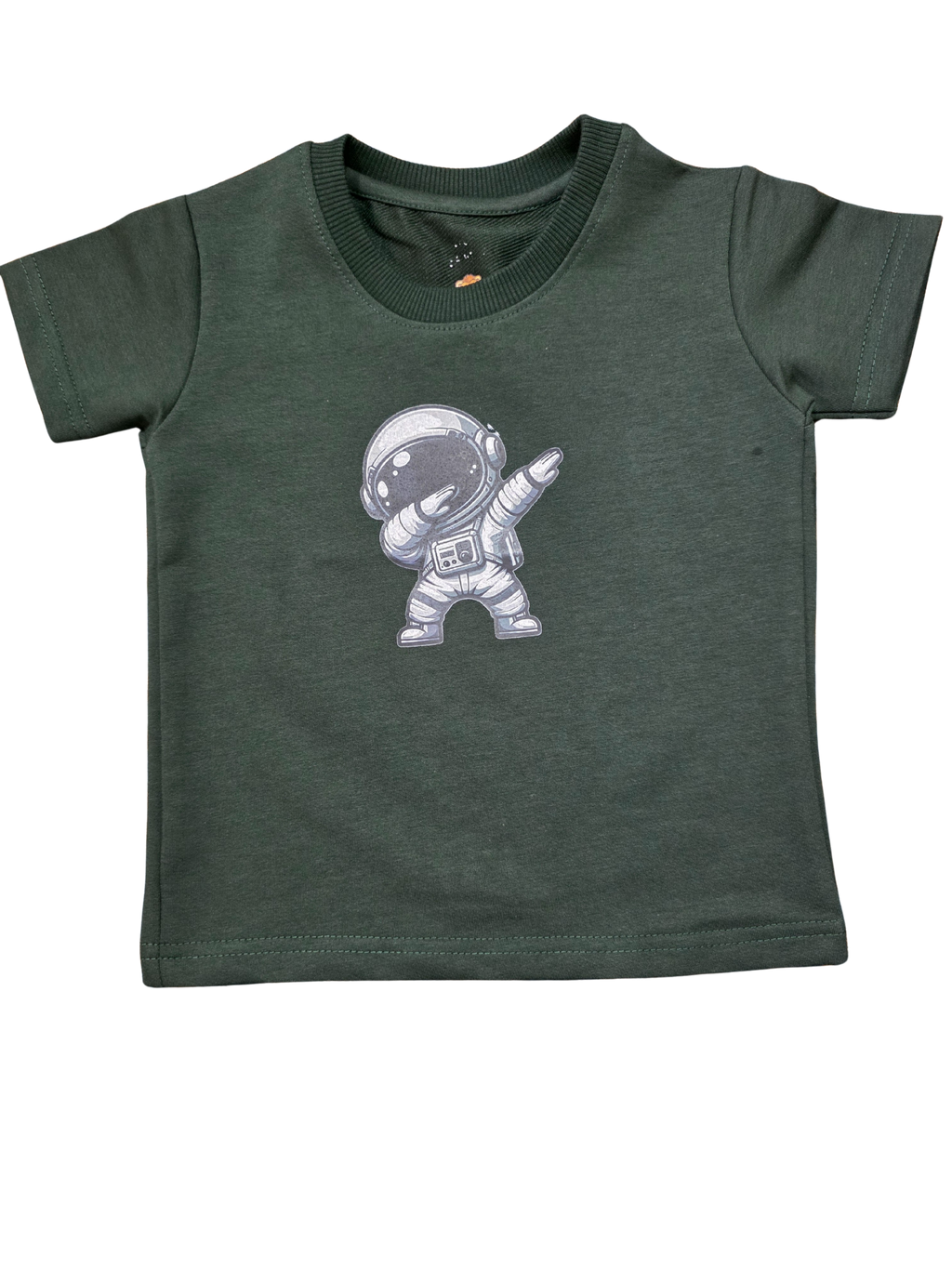 Astronaut  Mehndi Green Tee