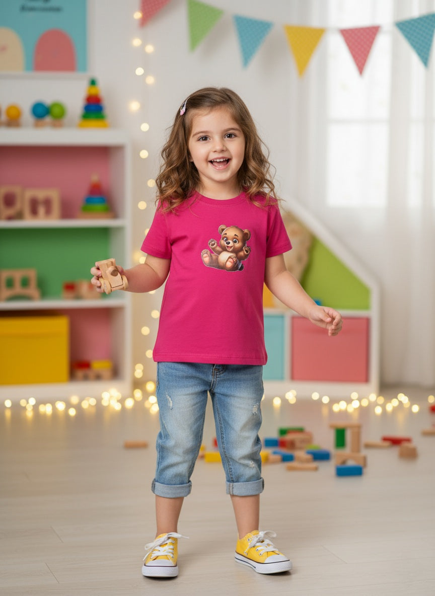Teddy Pink Tee