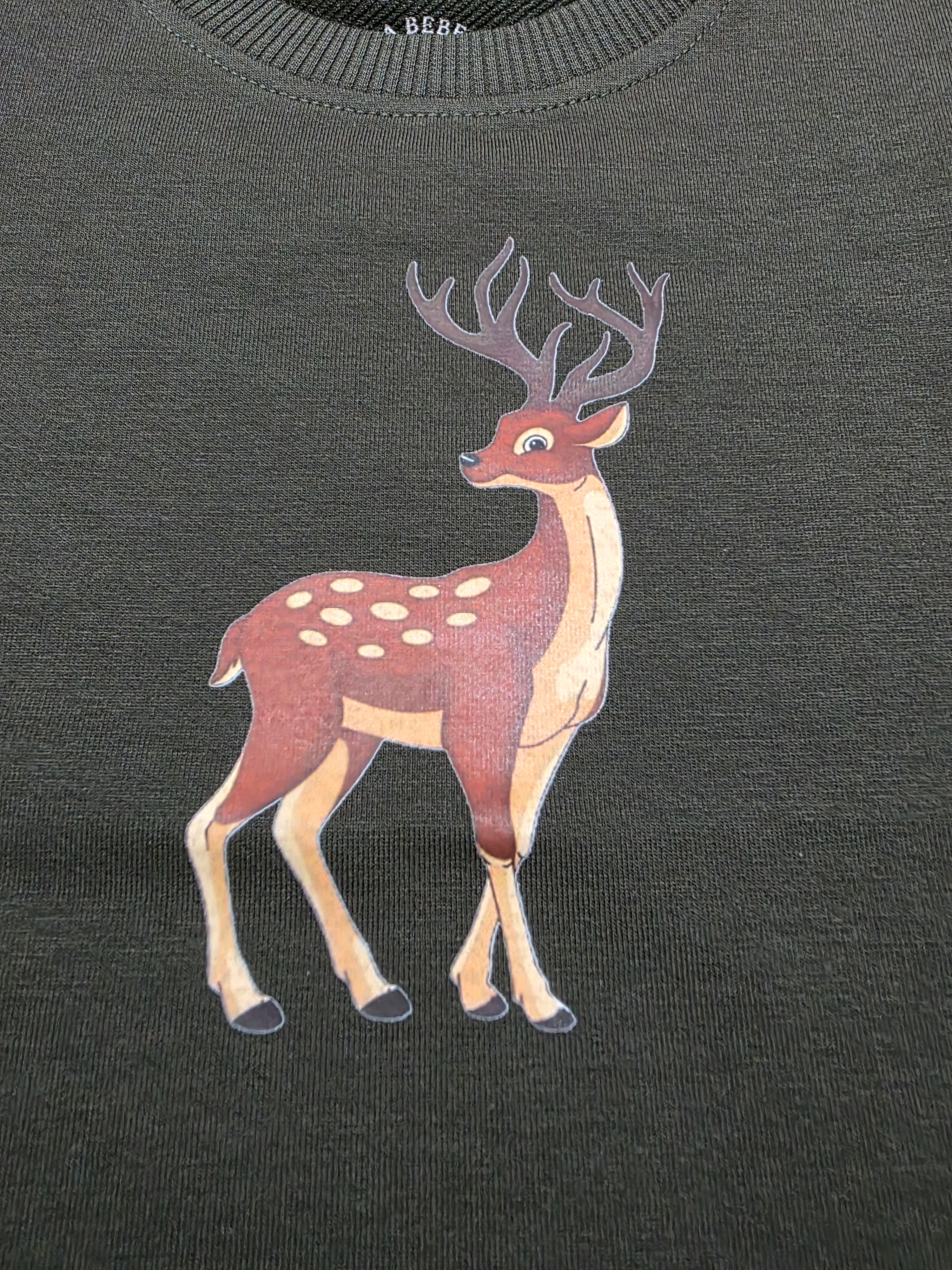 Deer On Forest Pine Tee