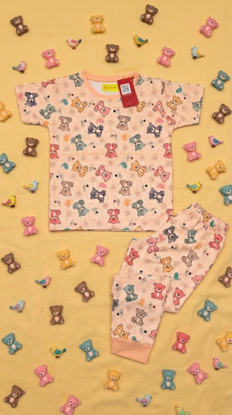 Multi Bears Co-ord Set