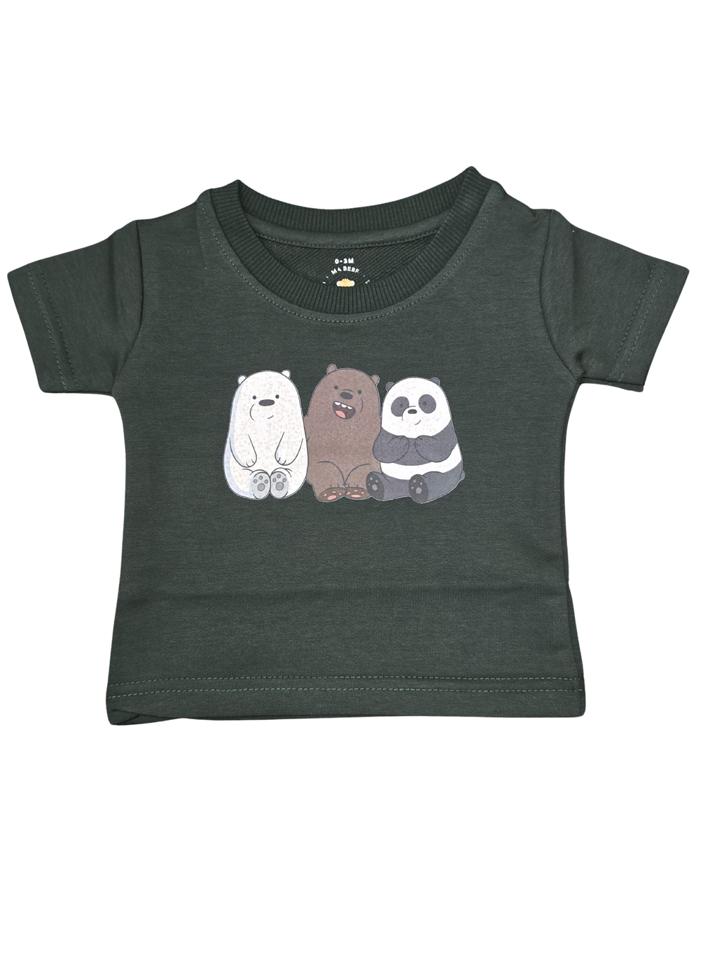 Mehendi Green Panda Tee