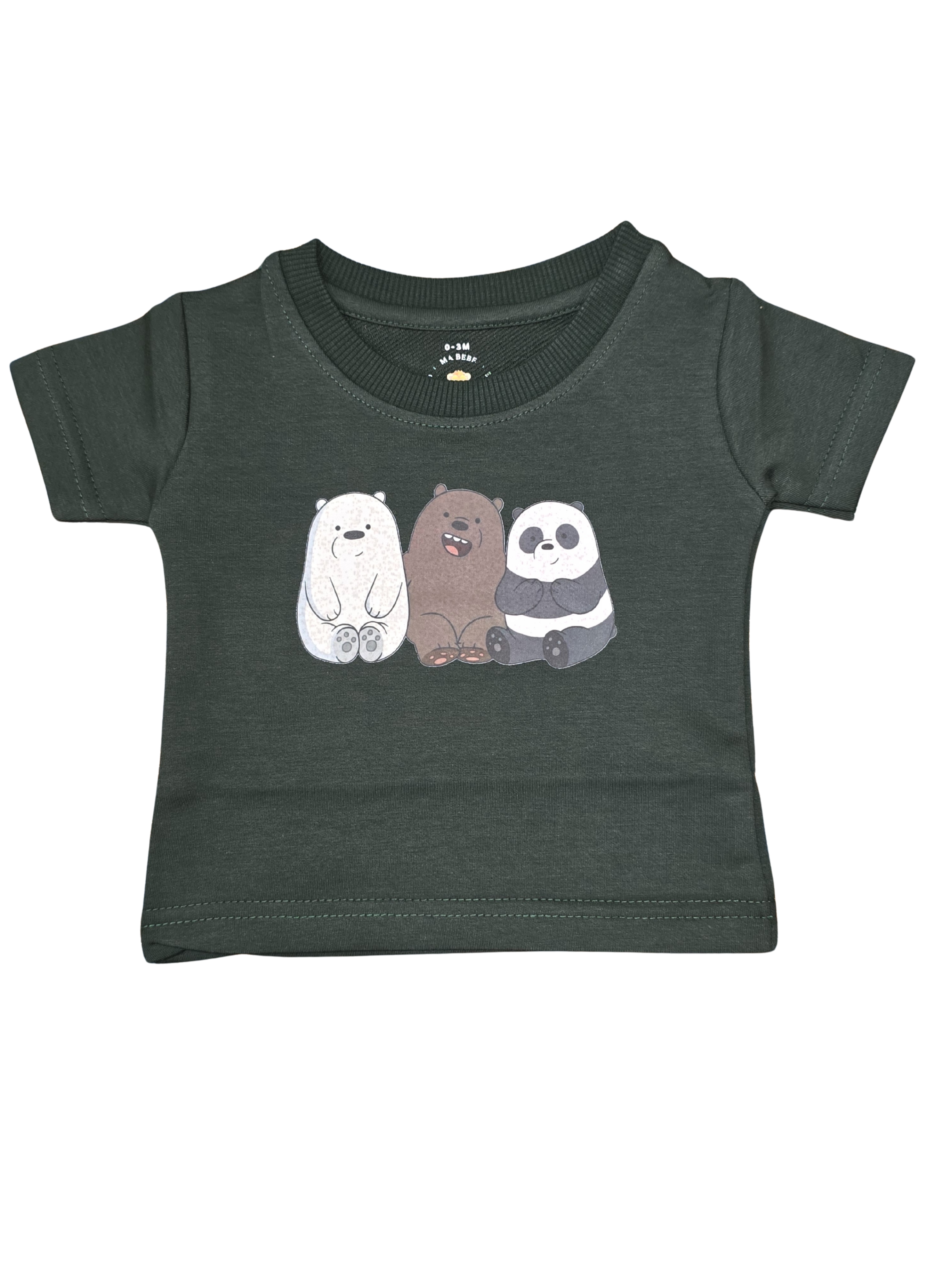 Mehendi Green Panda Tee