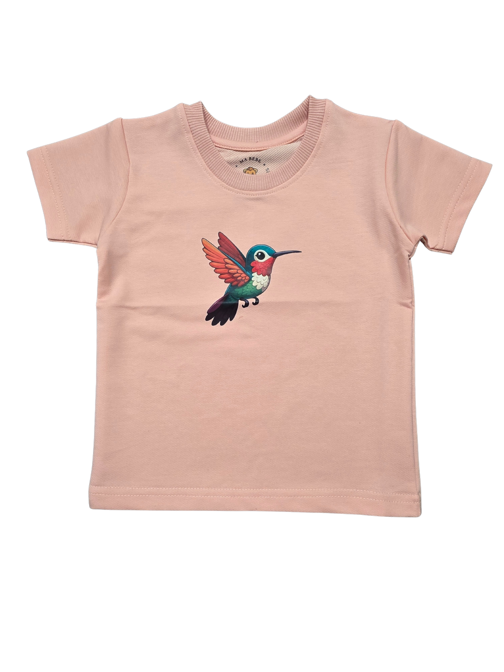 Humming bird Peach Tee