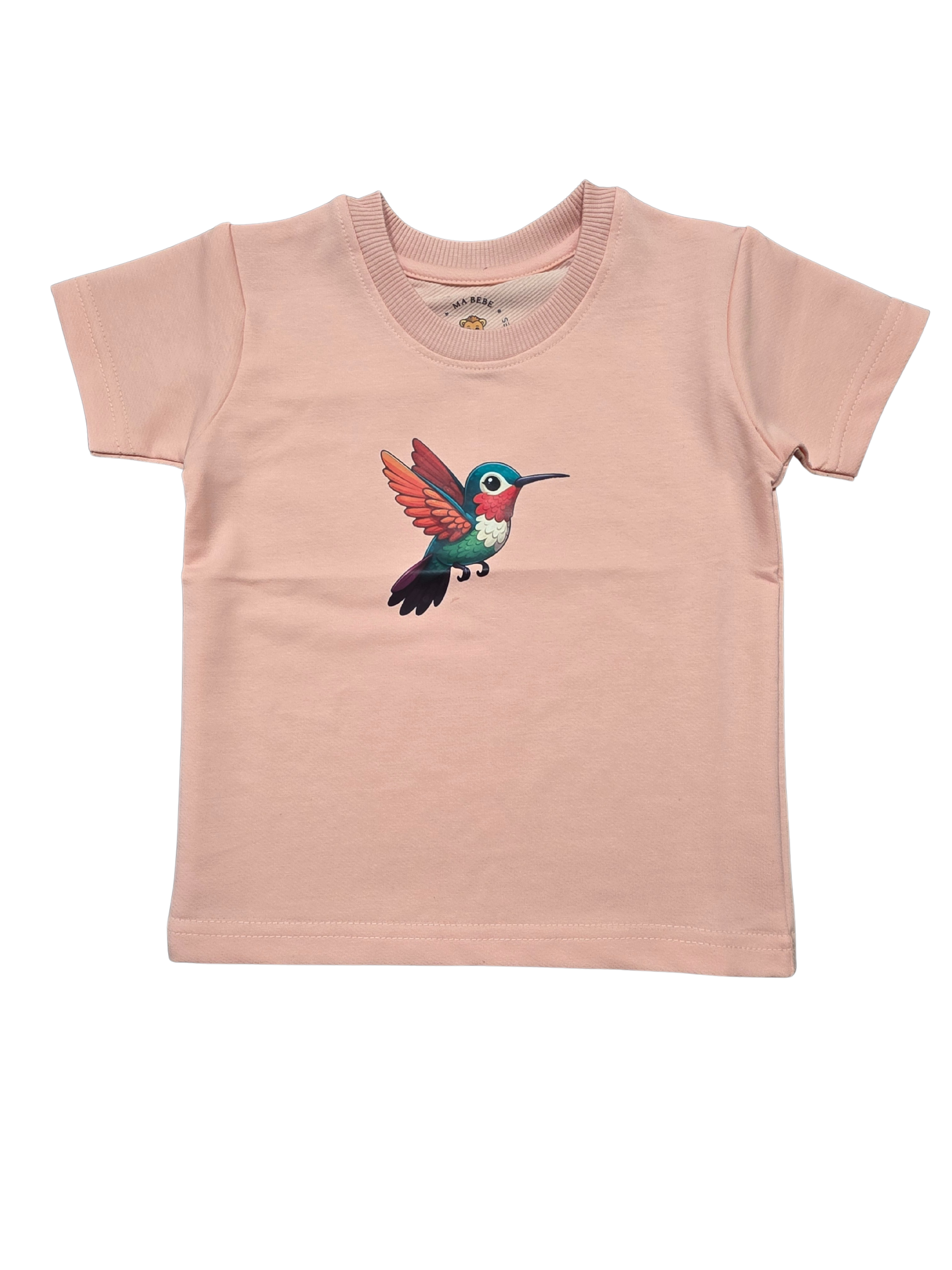 Humming bird Peach Tee