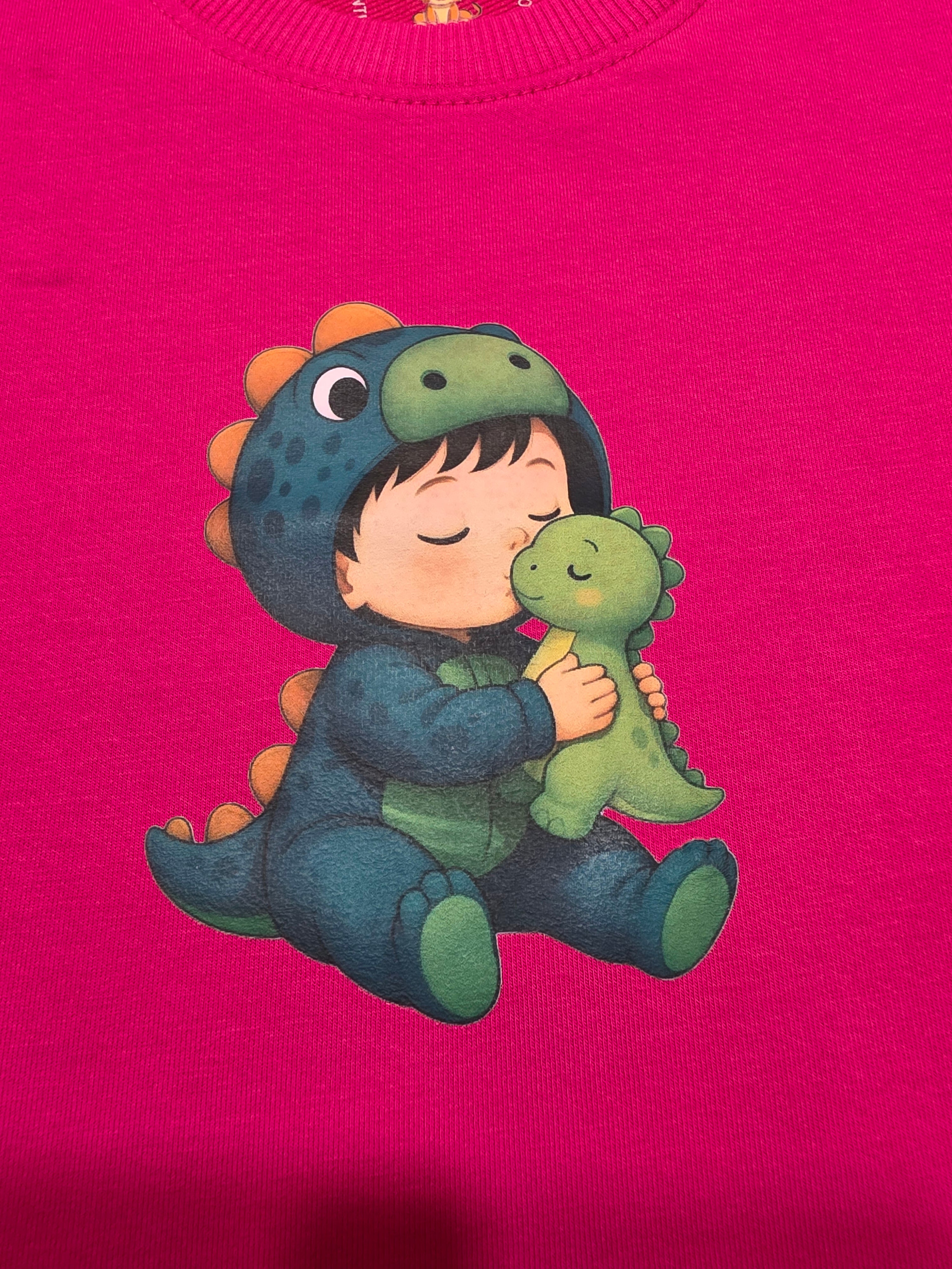 Baby Dino Pink Tee
