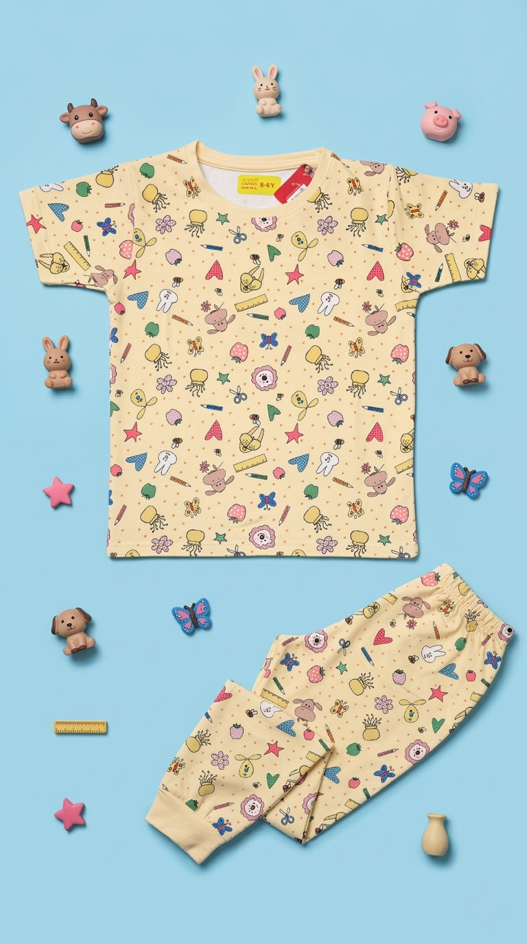 Doodle School Co-ord Set