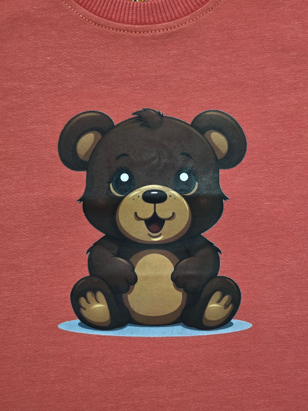 Coral Teddy Tee