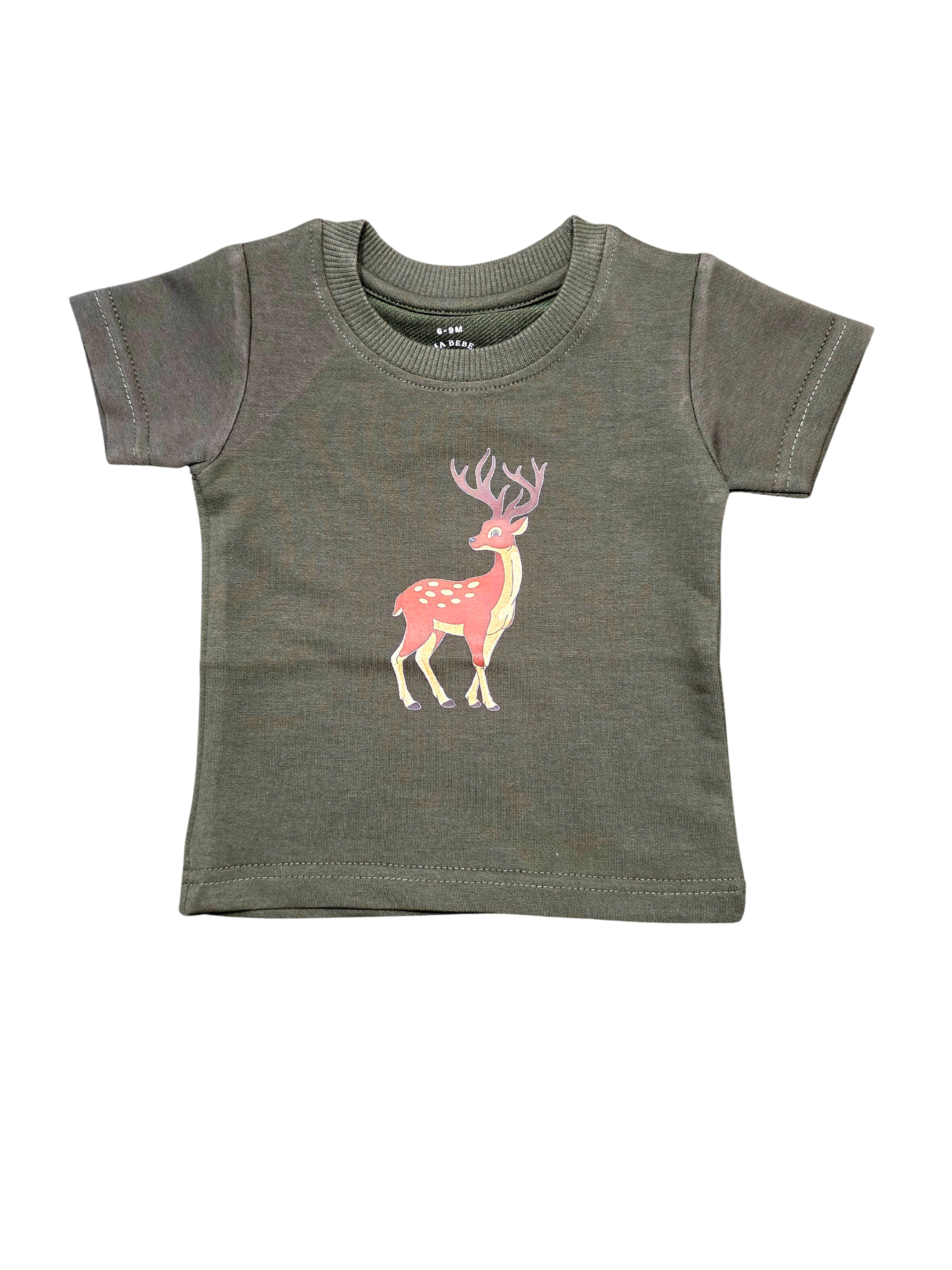 Deer On Forest Pine Tee