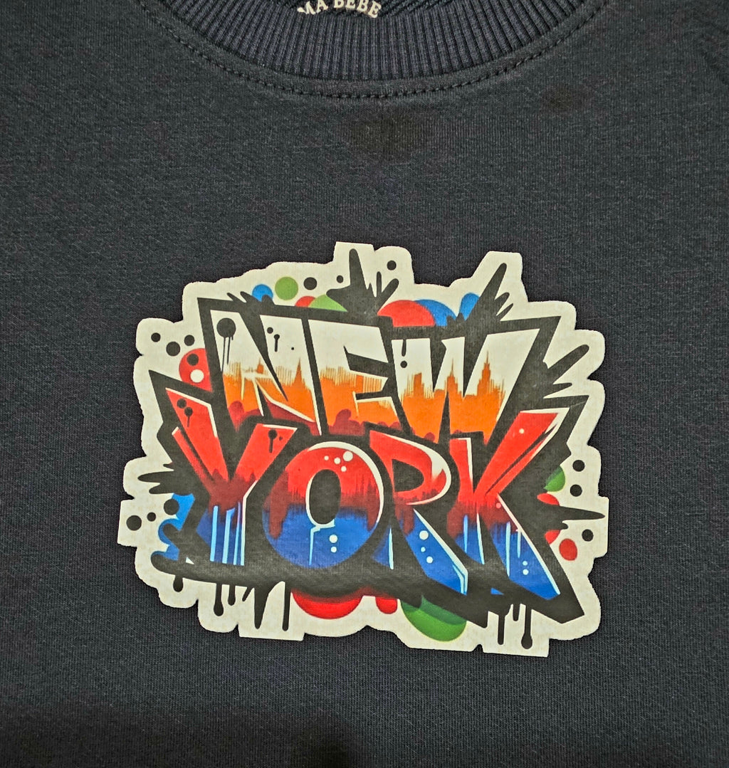 NY Navy Blue Tee