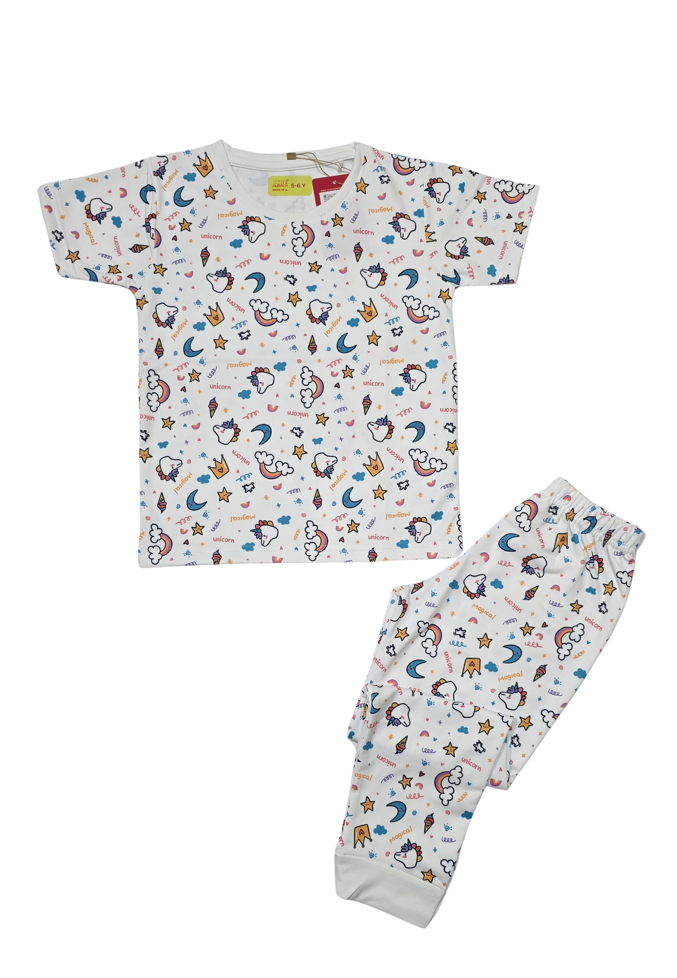 Unicorns and Crown Co-ord Set