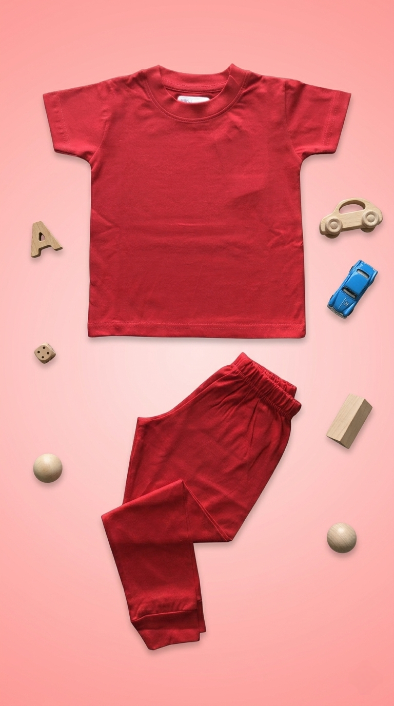 Aesthetic Red joggers