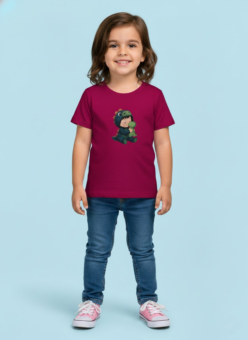 Baby Dino Pink Tee