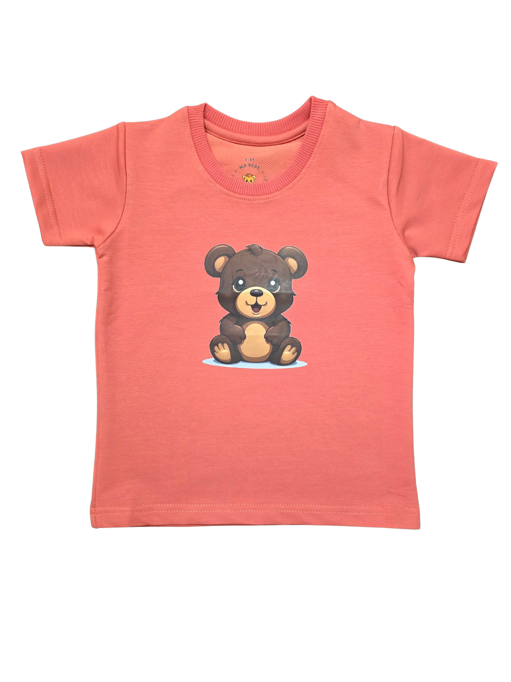 Coral Teddy Tee